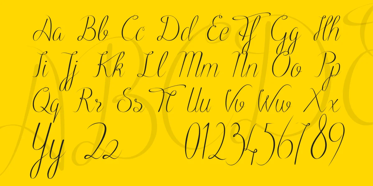 Black Olives Font preview 4