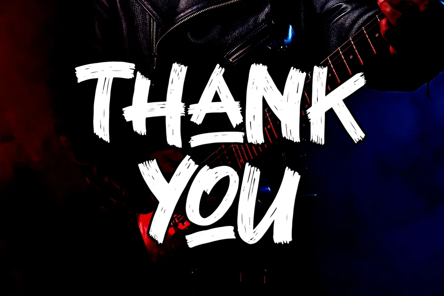 Black Rocker Font preview 12
