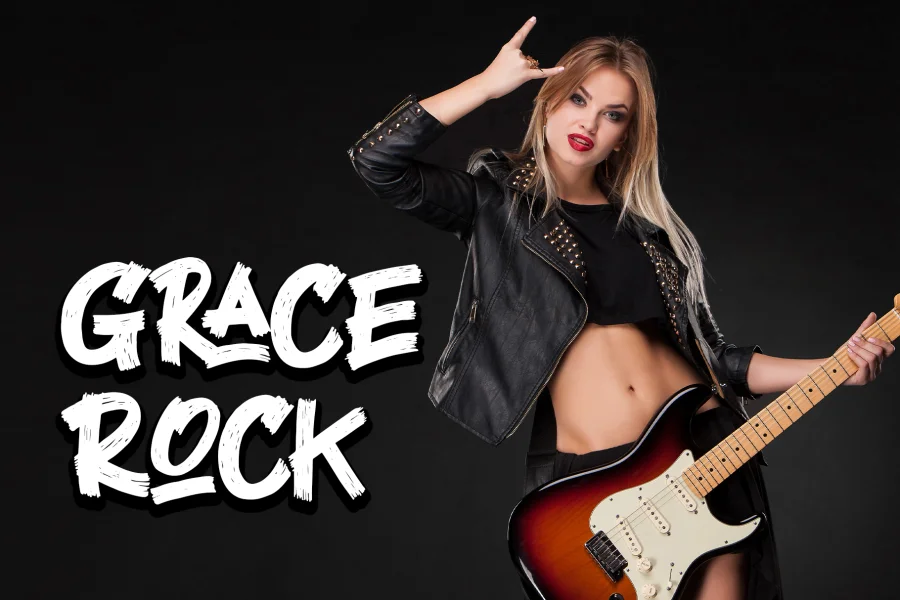 Black Rocker Font preview 8