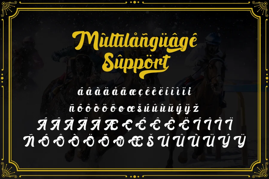 Black Ryder Demo Font preview 10
