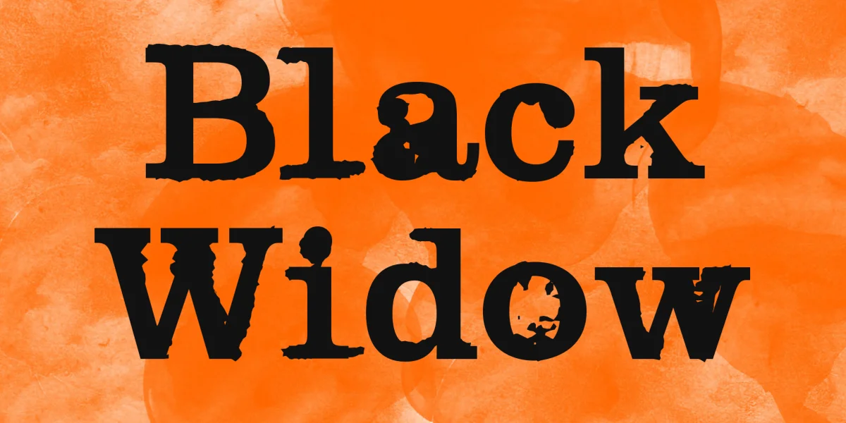 Black Widow Font