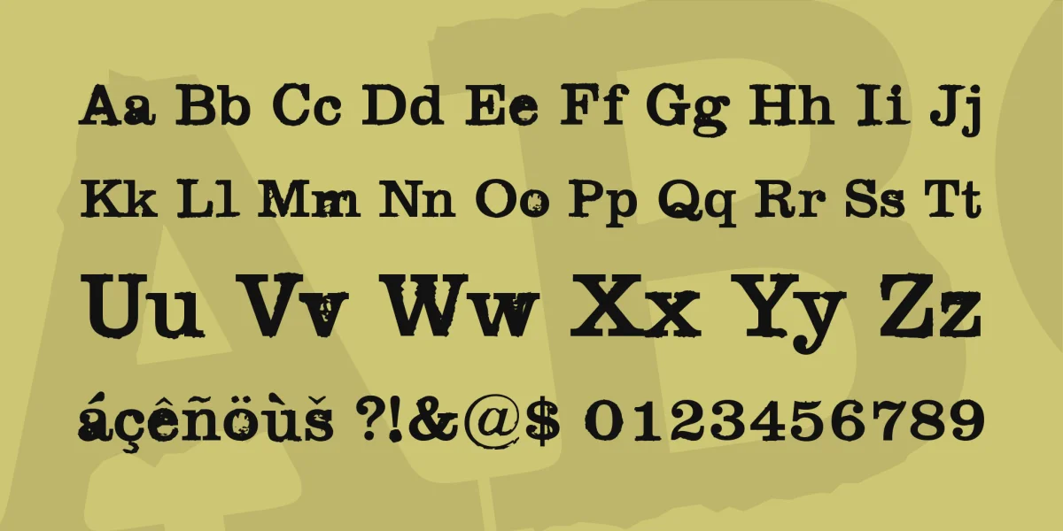 Black Widow Font preview 4