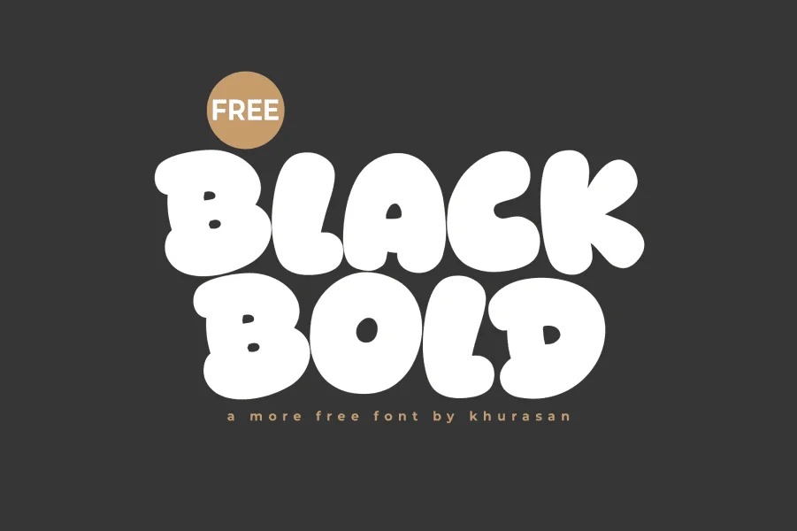 Blackbold Font
