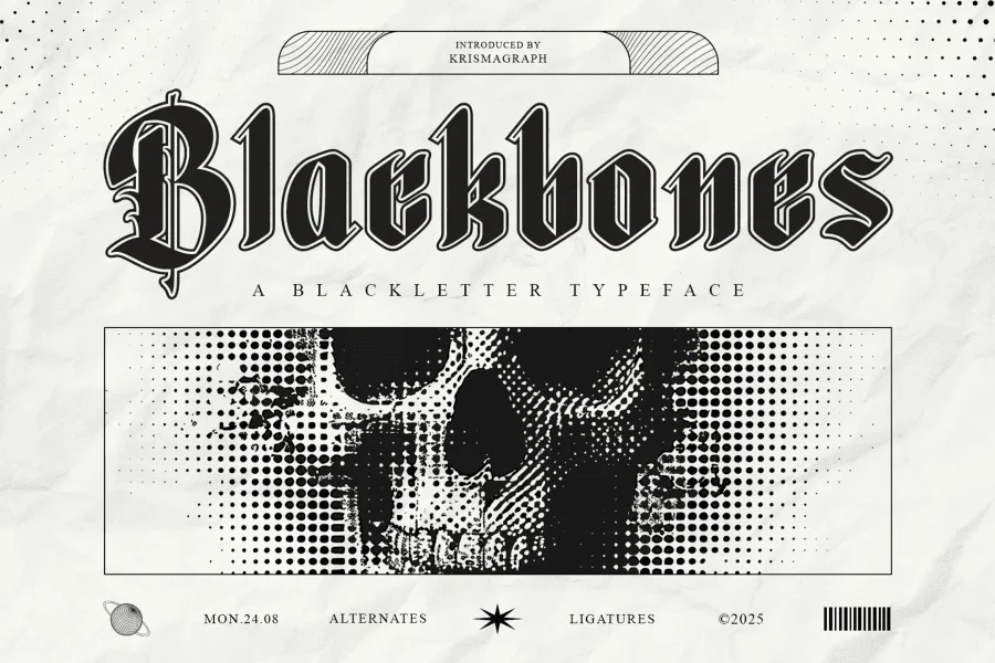 Blackbones DEMO Font