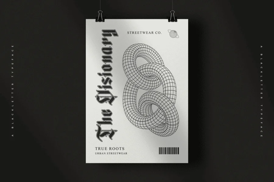 Blackbones DEMO Font preview 10