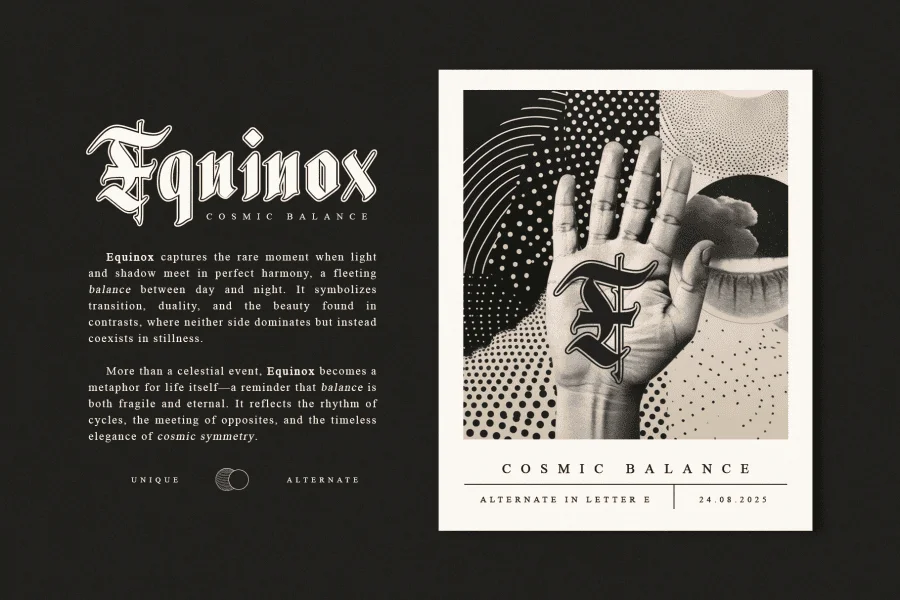 Blackbones DEMO Font preview 5