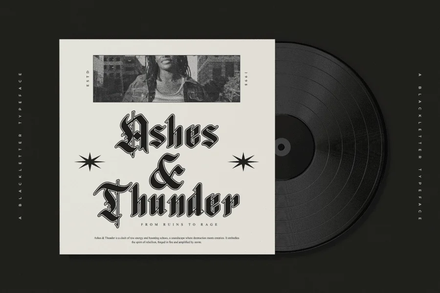 Blackbones DEMO Font preview 6