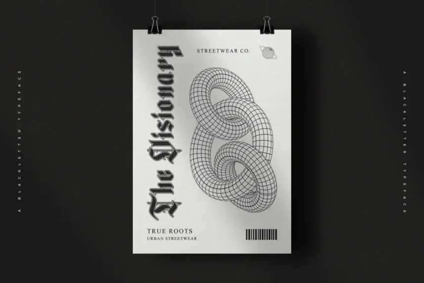 Blackbones Font preview 6