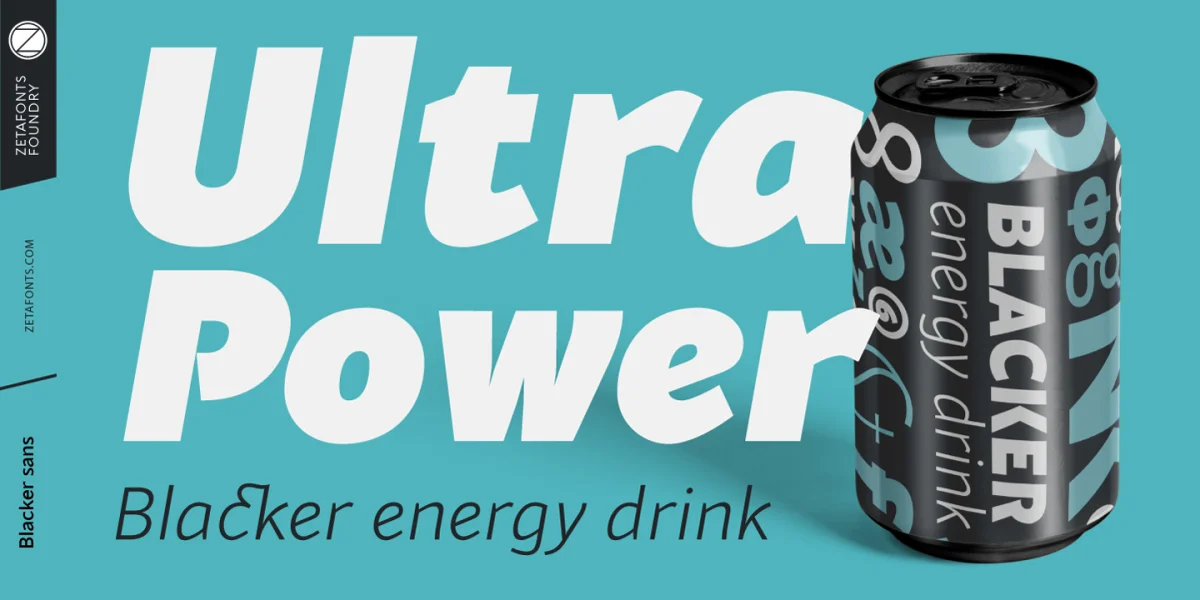 Blacker Sans Trial Font Family preview 2