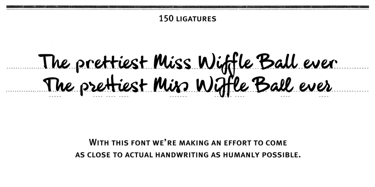 blackHand_TRIAL Font preview 3