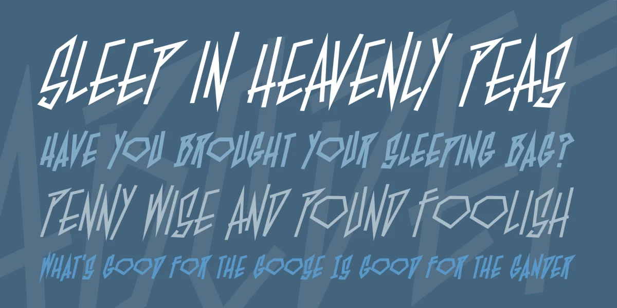 BlamBlam Font Family preview 2