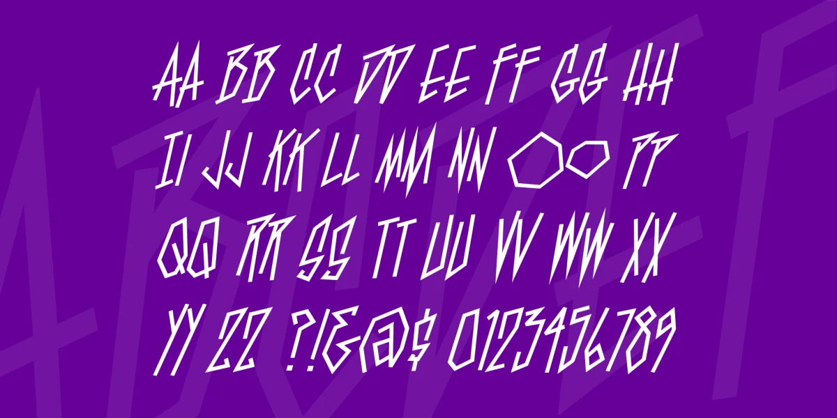 BlamBlam Font Family preview 3