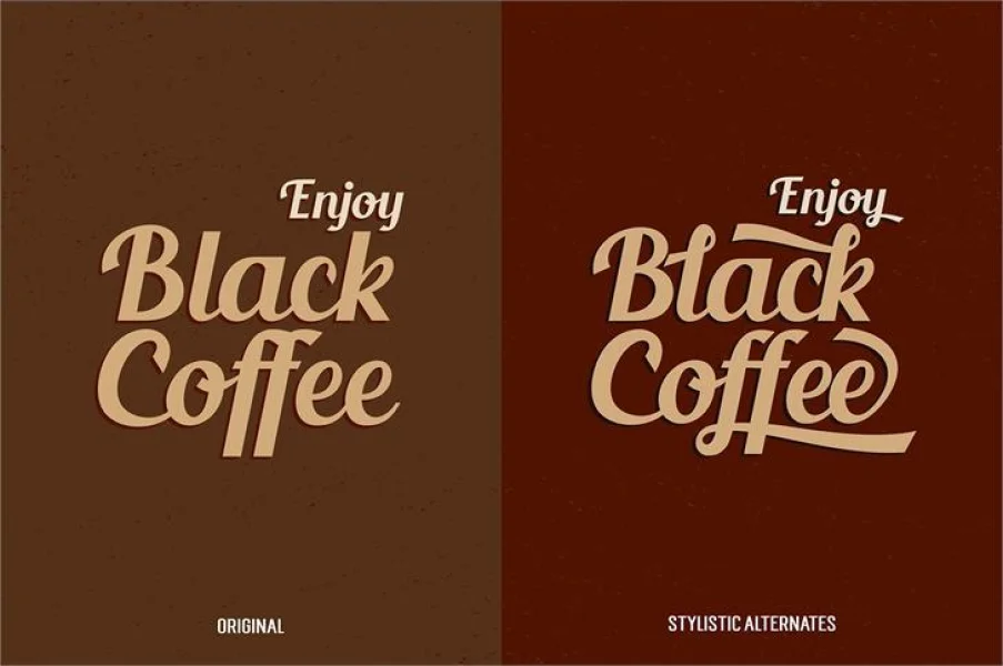 Blenda Script Font preview 2