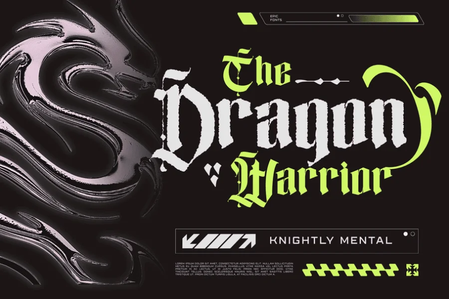 Blime Demo Font preview 10
