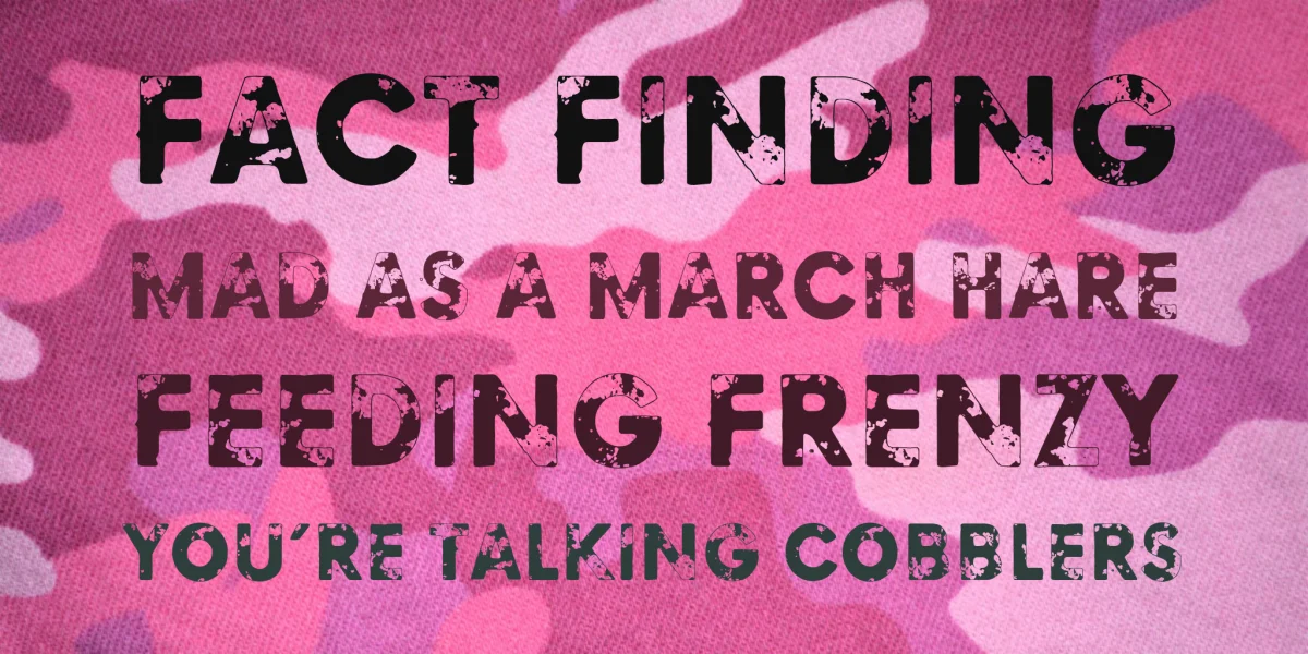 Blinded by desire Font preview 6