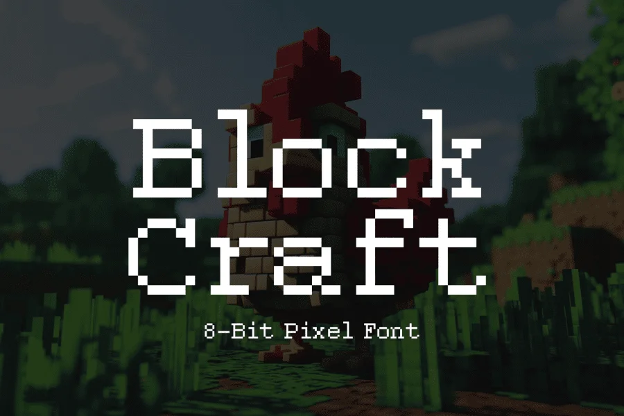 Block Craft Font
