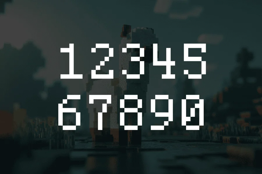 Block Craft Font preview 2