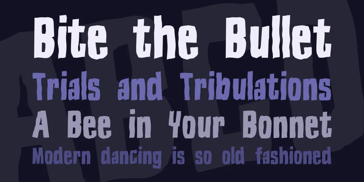 Blok Font preview 7