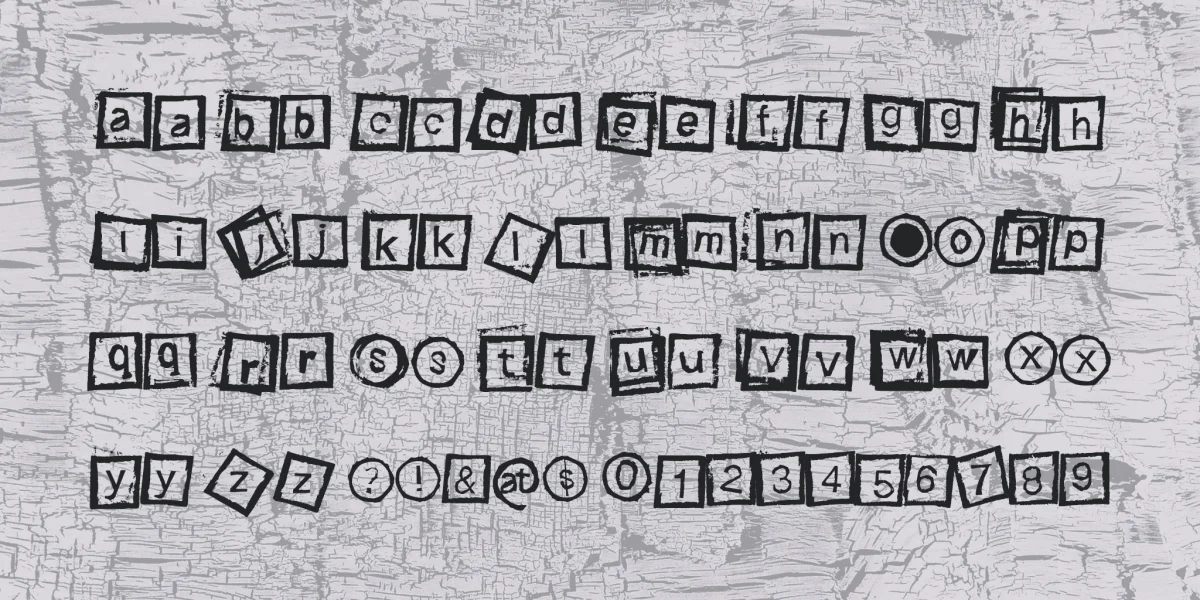Bloktype Font preview 3