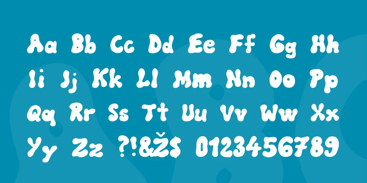 Blow Font preview 3