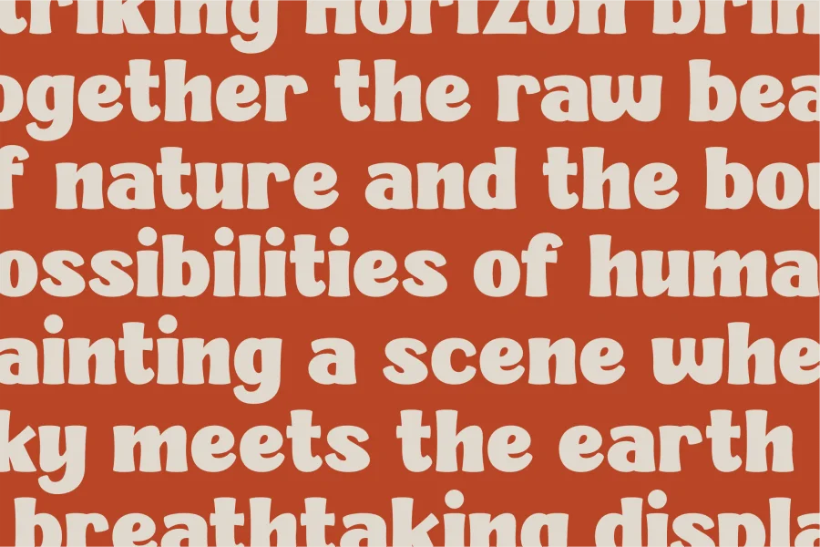 Blubly Demo Font preview 18