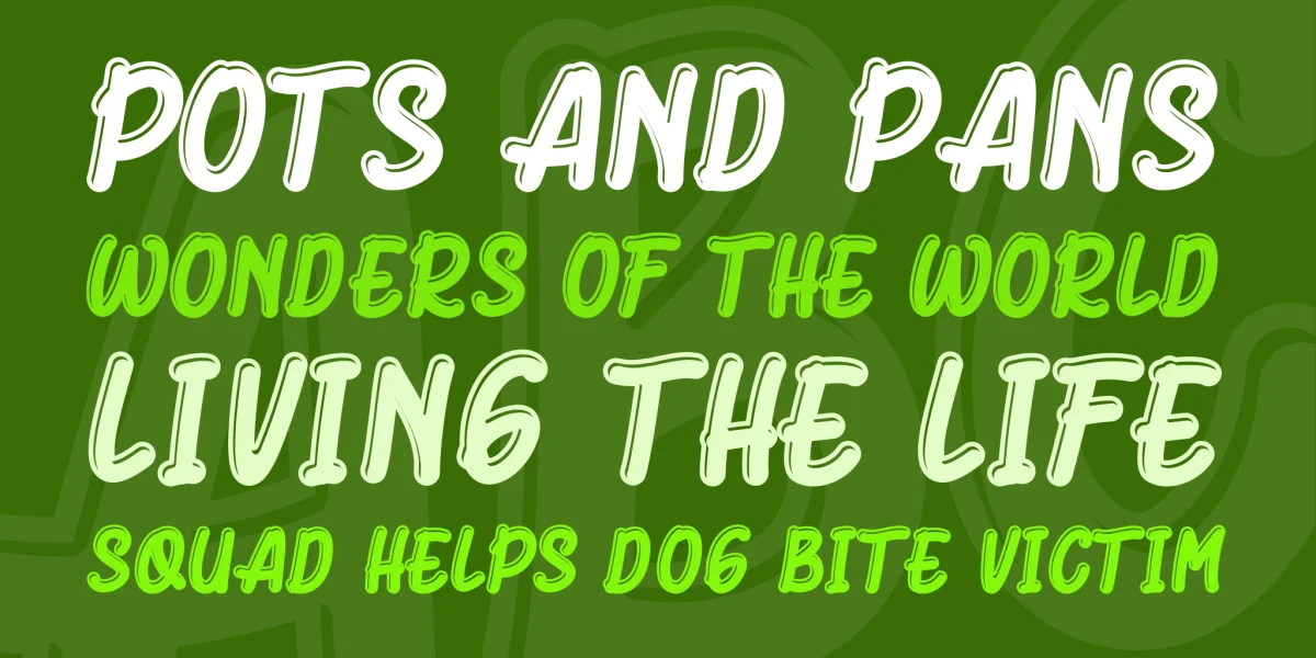 Bluck Amorhies Font preview 2