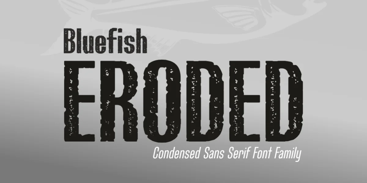 Bluefish Font Family
