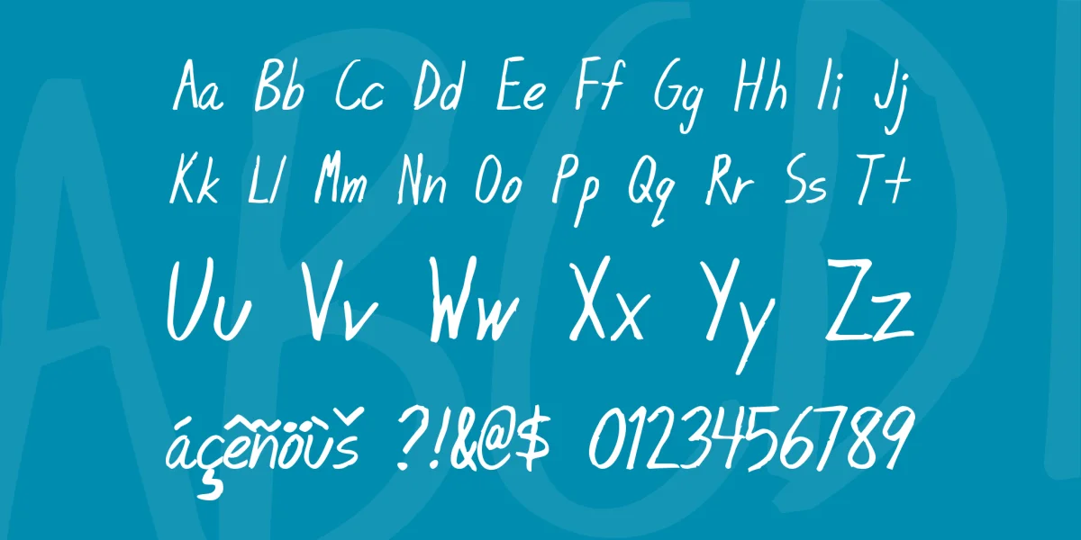 Blunt Font preview 4