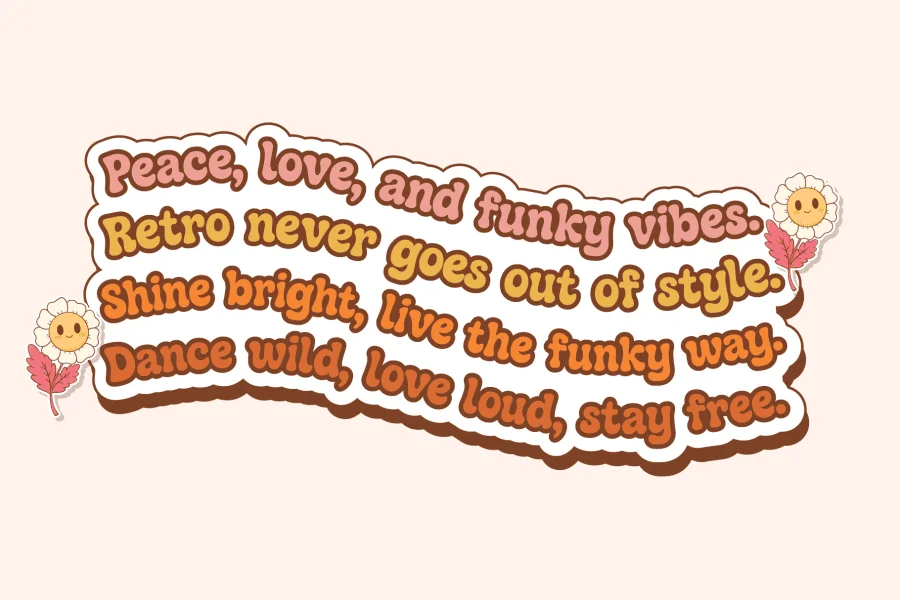 Bobogie Groovy Font preview 3