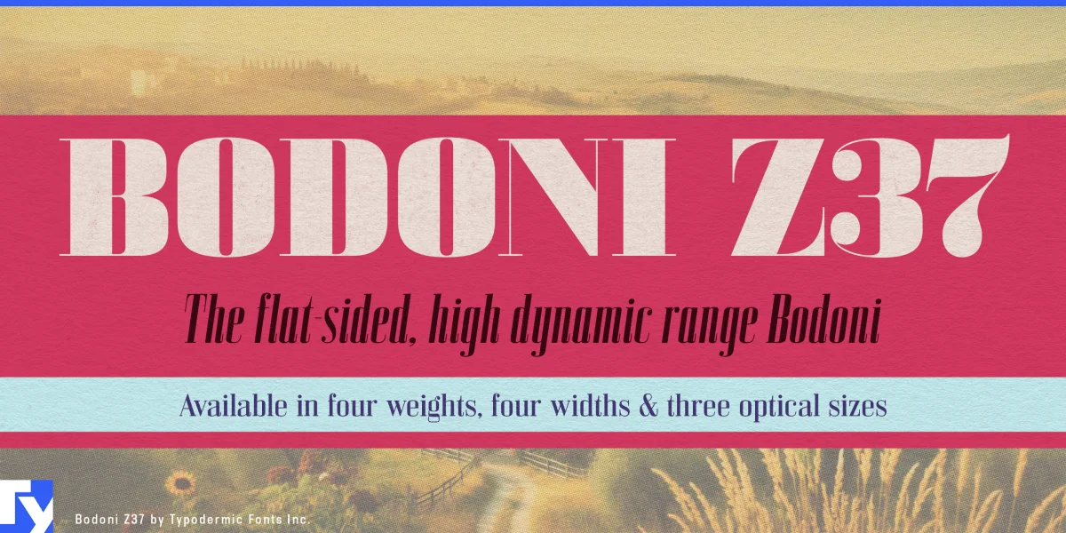 Bodoni Z37 Font Family