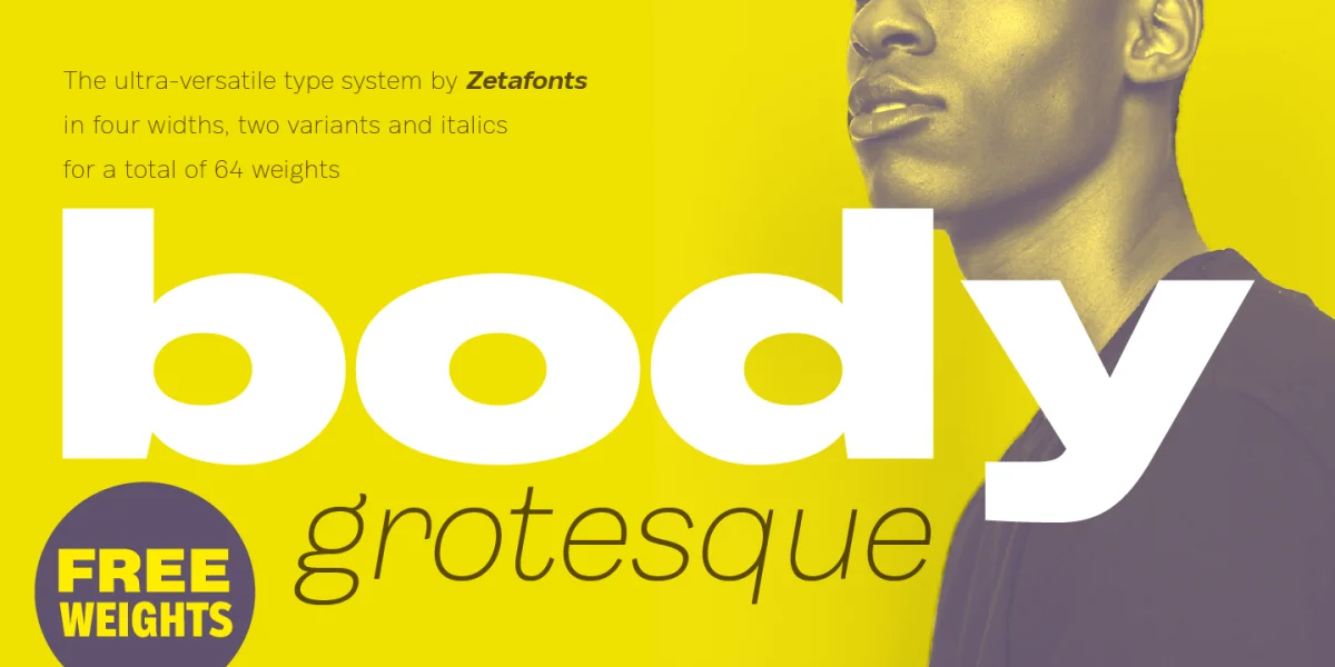 Body Grotesque Font Family