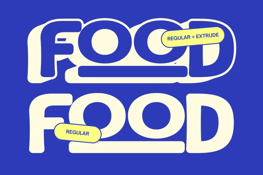 Boer Food Demo Font preview 15