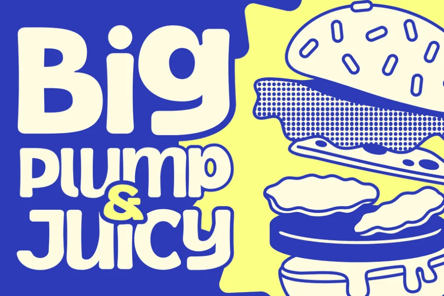 Boer Food Demo Font preview 4