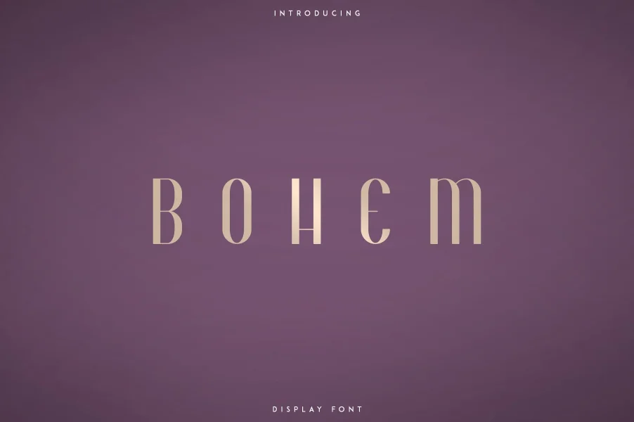 Bohem Font