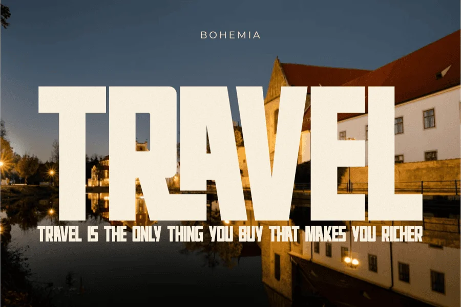 Bohemia Font preview 2