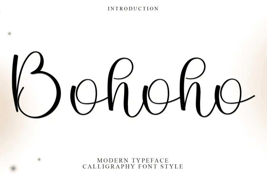 Bohoho Font