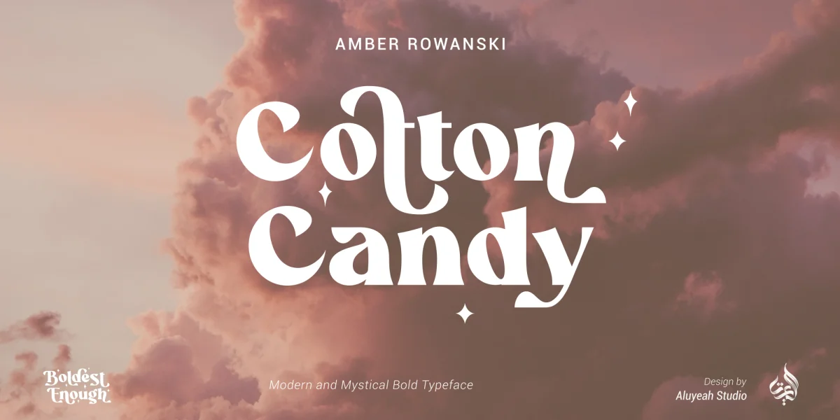 Boldest Enough Font preview 10