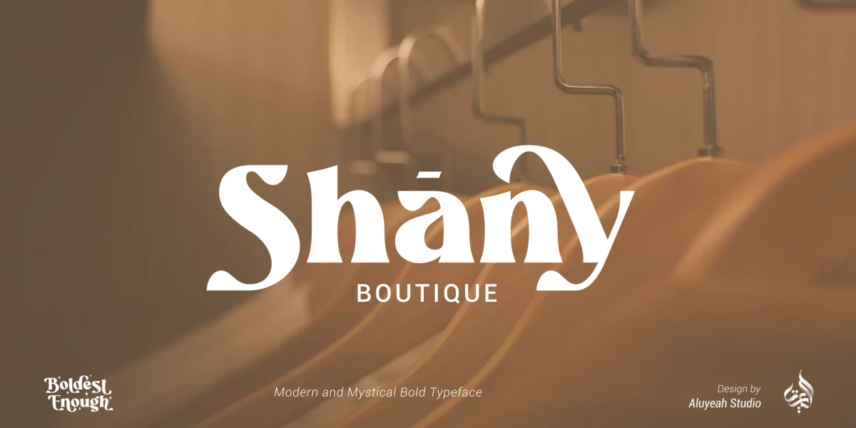 Boldest Enough Font preview 7