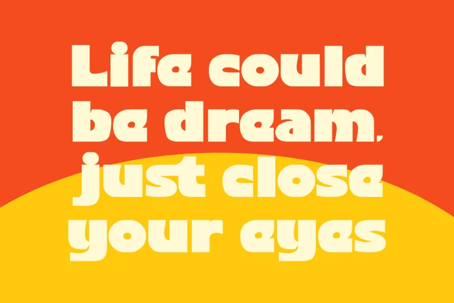 Boldeux Font preview 9