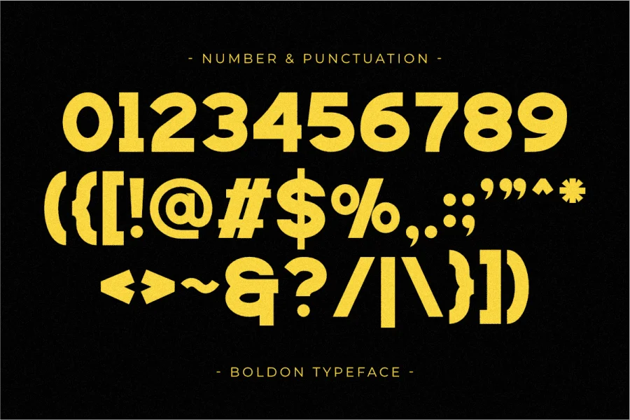 Boldon Font preview 7