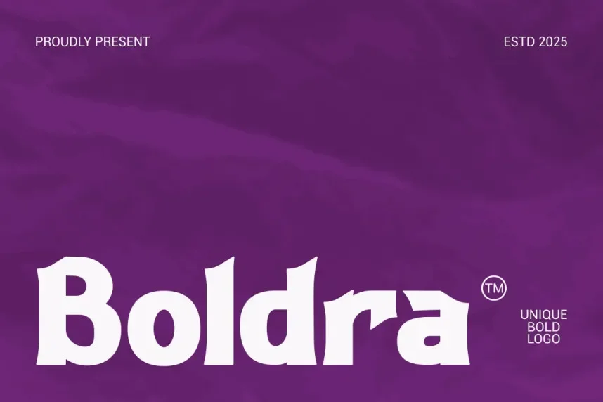 Boldra Font preview 2