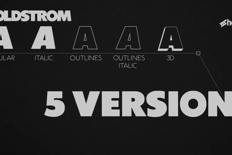 Boldstrom Font preview 4