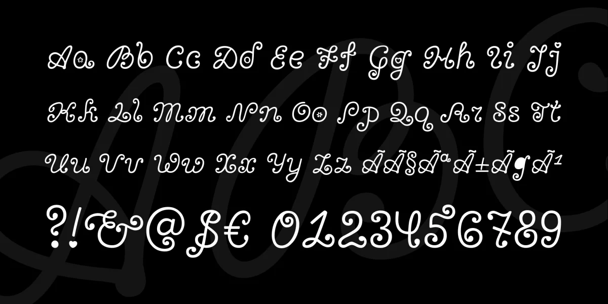 Bonbon Font preview 3