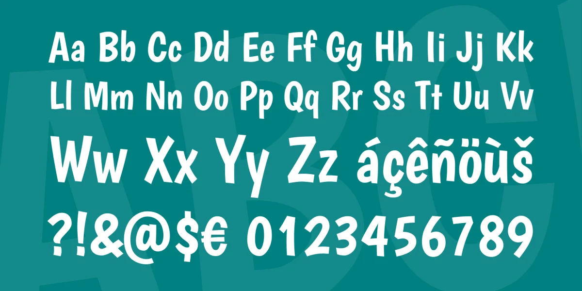 Boogaloo Font preview 4