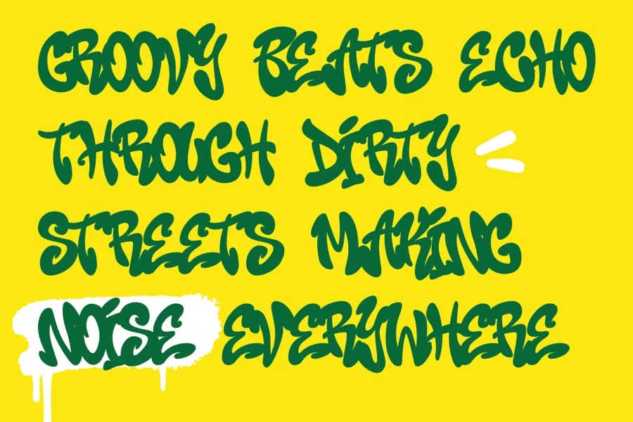 Boogie Blast Font Family preview 2