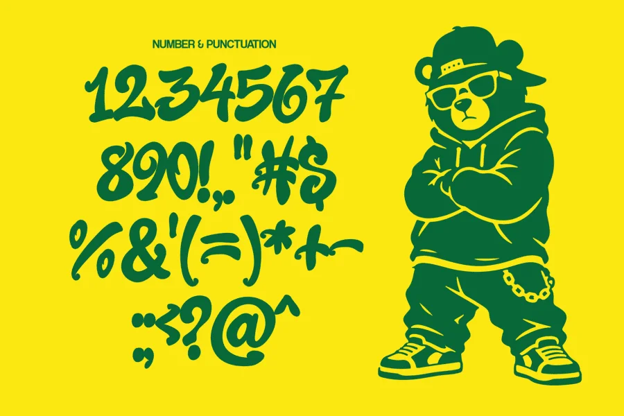 Boogie Blast Font Family preview 9