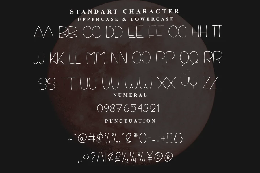 Book Business Font preview 5