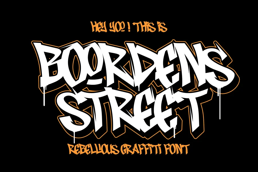 Boordens Street Font