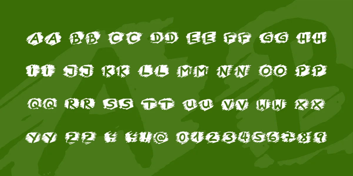 Boring Lesson Font preview 2