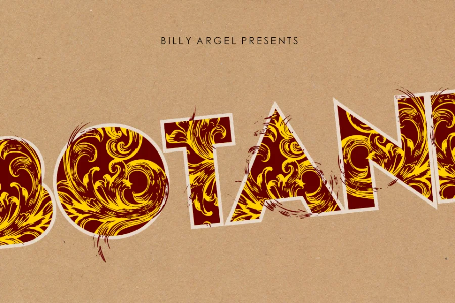 BOTANIC PERSONAL USE Font preview 2